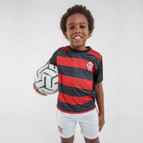 Kit Camiseta e Calção Flamengo Braziline Mine Craque Licenciada Infantil Ref. 00100627513 Kit Camiseta e Calção Flamengo Braziline Mine Craque Licenciada Infantil Ref. 00100627513