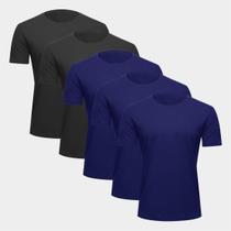 Kit Camiseta Hering Slim Masculina 5 Peças Kit Camiseta Hering Slim Masculina 5 Peças