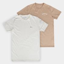 Kit Camiseta Industrie 2 Peças Masculina Kit Camiseta Industrie 2 Peças Masculina