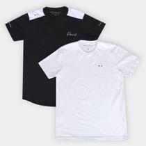 Kit Camiseta Industrie Casual Masculina - 2 peças Kit Camiseta Industrie Casual Masculina - 2 peças