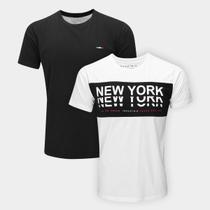 Kit Camiseta Industrie Coleção II Masculina 2 Peças Kit Camiseta Industrie Coleção II Masculina 2 Peças