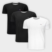 Kit Camiseta Industrie França Masculina 3 Peças Kit Camiseta Industrie França Masculina 3 Peças