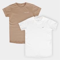 Kit Camiseta Infantil Industrie Milano Menino 2 Peças Kit Camiseta Infantil Industrie Milano Menino 2 Peças