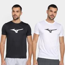 Kit Camiseta Mizuno Run Spark Masculina - 2 Peças