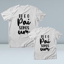 Kit Camiseta Pai e Filho