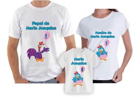 Kit Camiseta Personalizada Galinha Pintadinha - Ls Estampas