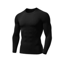 Kit Camiseta Térmica Masculina Camisa Segunda Pele Proteção Solar UV 50+ Manga Longa Malha Fria Kit Camiseta Térmica Masculina Camisa Segunda Pele Proteção Solar UV 50+ Manga Longa Malha Fria