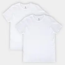 Kit Camisetas Hering Slim Básicas 2 Peças Masculino
