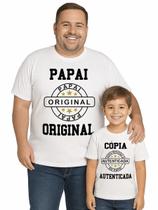Kit Camisetas Tal Pai Tal Filho Adulto e Infantil Papai Plus Size