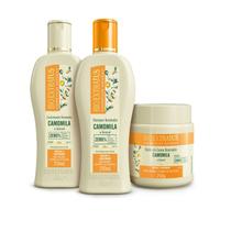 Kit Camomila Bio Extratus Shampoo Cond Banho de Creme 250g Kit Camomila Bio Extratus Shampoo Cond Banho de Creme 250g