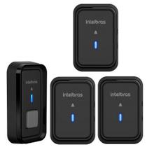 Kit Campainha sem fio CIB 101 Para 3 Ambientes Intelbras