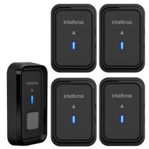 Kit Campainha sem fio CIB 101 Para 4 Ambientes Intelbras