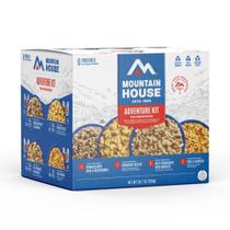 Kit Camping Food Mountain House Adventure Weekender, 12 porções