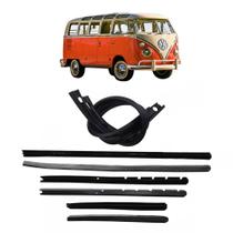 Kit Canaleta Borracha Cajado Vidro Porta Kombi Corujinha Kit Canaleta Borracha Cajado Vidro Porta Kombi Corujinha