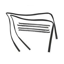 Kit Canaletas Pestanas Vidro Porta 06 Pecas Jahu A20 a40 d20 d40 veraneio c20 c40 Jh022081
