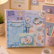 Kit Candy Colors 7 Itens Combinando Cor:Azul