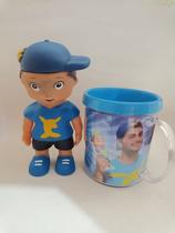 Kit Caneca + Boneco - LUCAS NETO +/- 15 cm - Xuxa da atualidade - VMR