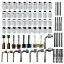 Kit Caneca Conexão Emenda Ar Condicionado Alumínio 72 Peças Kit Caneca Conexão Emenda Ar Condicionado Alumínio 72 Peças