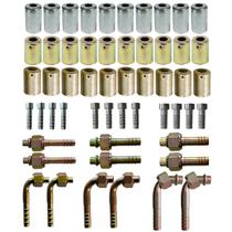 Kit Caneca Conexão Salva Vida 6mm 8mm 10mm Aço 54 Unidades