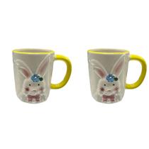 Kit Caneca De Páscoa Coelho Bloom 2 Peças 330ml Kit Caneca De Páscoa Coelho Bloom 2 Peças 330ml