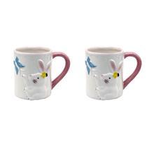 Kit Caneca De Páscoa Coelho Garden 2 Peça 330ML Kit Caneca De Páscoa Coelho Garden 2 Peça 330ML