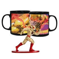 Kit Caneca de Porcelana + Nano MetalFigs Flash Reverse