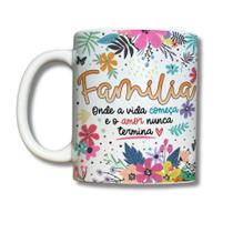 Kit Caneca de Porcelana : Presente Ideal Toda a Família
