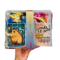 Kit Caneca Dupla com bombons para presentes - Top Mix Kit Caneca Dupla com bombons para presentes - Top Mix