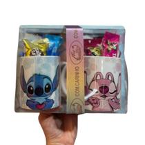 Kit Caneca Dupla com bombons para presentes - Top Mix
