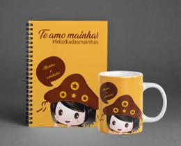 Kit Caneca e Agenda Permanente Dia das Mães Mod. 07 Kit Caneca e Agenda Permanente Dia das Mães Mod. 07