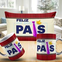 Kit caneca e almofada Pai