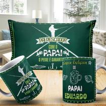 Kit caneca e almofada Pai