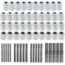 Kit Caneca E Emenda 6mm 8mm 10mm 12mm Alumínio 60 Unidades Kit Caneca E Emenda 6mm 8mm 10mm 12mm Alumínio 60 Unidades