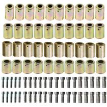 Kit Caneca E Salva Vida 6mm 8mm 10mm 12mm Aço 80 Unidades Kit Caneca E Salva Vida 6mm 8mm 10mm 12mm Aço 80 Unidades