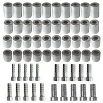 Kit Caneca E Salva Vida 6mm 8mm 10mm 12mm Alumínio 60 Peças