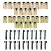 Kit Caneca E Salva Vida 6mm 8mm Aço 50 Unidades