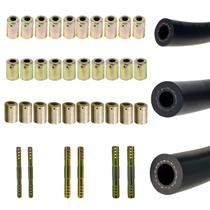 Kit Caneca Emenda E Mangueira Ar Condicionado 6 8 10mm Aço