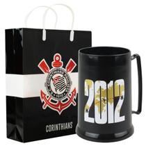 Kit Caneca Gel Térmico Sacola 300ml Corinthians Mundial 2012