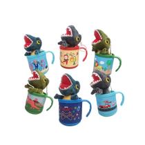 Kit Caneca Infantil 200ml + Chaveiro de Dinossauro Presente Kit Caneca Infantil 200ml + Chaveiro de Dinossauro Presente