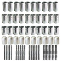 Kit Caneca Reduzida E Emenda 6 8 10 12mm Alumínio 60 Peças