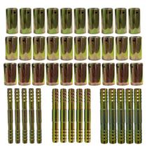Kit Caneca Reduzida E Emenda 6mm 8mm 10mm Aço 45 Unidades