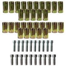 Kit Caneca Reduzida E Salva Vida 6mm 8mm Aço 50 Unidades