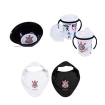 Kit Caneca, Tigela E Babador Times De Futebol Escolha Kit Caneca, Tigela E Babador Times De Futebol Escolha