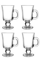 Kit Caneca Vidro Café Nespresso Dolce Gusto 220ml Kit Caneca Vidro Café Nespresso Dolce Gusto 220ml