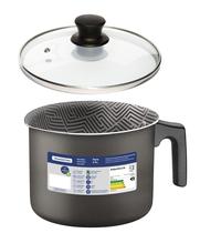 Kit Canecão Leiteira Com tampa Vidro Antiaderente N16 2,7 Lts