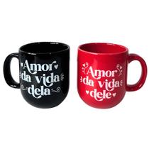 Kit Canecas de Casal 220ml 2 Peças - Modelos Sortidos - Clink