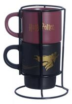 Kit canecas empilhaveis harry potter oficial - Zona Criativa