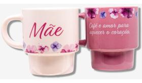 Kit Canecas Empilháveis Mãe Florence