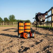 Kit Caneleira Cloche Neoprene Cavalo Ranch Tex Laranja Laranja M Kit Caneleira Cloche Neoprene Cavalo Ranch Tex Laranja Laranja M