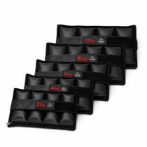 Kit caneleiras reguláveis 1 unidade de cada peso 2kg 4kg 6kg 8kg e 10kg treino funcional musculação fitness academia em casa total 30kg Kit caneleiras reguláveis 1 unidade de cada peso 2kg 4kg 6kg 8kg e 10kg treino funcional musculação fitness academia em casa total 30kg